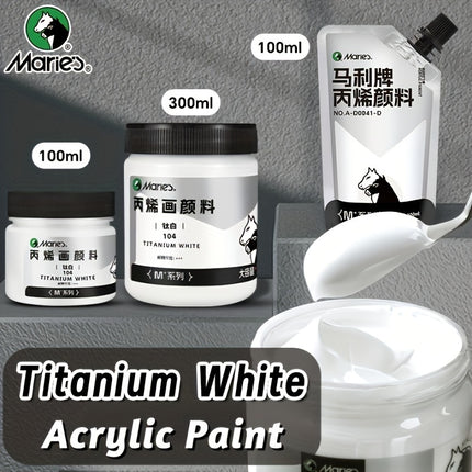 Titanium White Acrylic Paint
