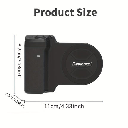 Portable Mini Gimbal with Magnetic Mount for Smooth Shots