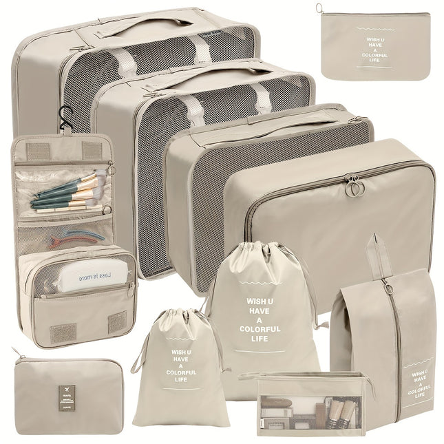 11-Piece Travel Organizer Set