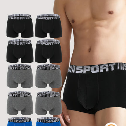 Men's Cotton Stretch Boxer Set