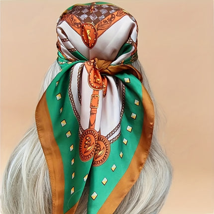 Luxurious Baroque Print Scarf