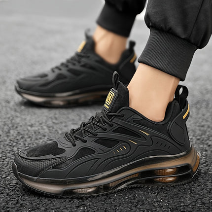 Men’s Classic Black Running Sneakers