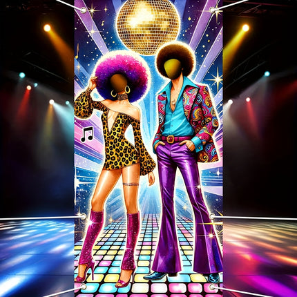 70s Disco Dance Photo Backdrop