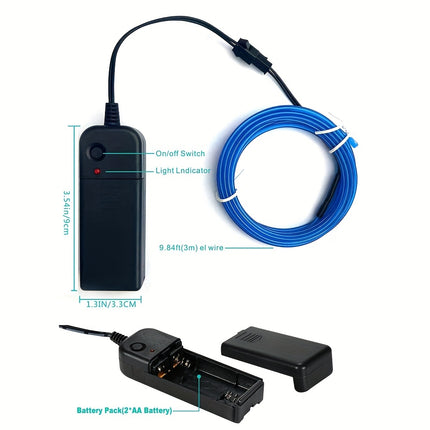 LED Glow Wire Party Costume Lights