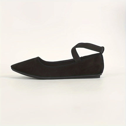 Elegant Crisscross Ballet Flats