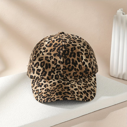 Leopard Print Baseball Cap