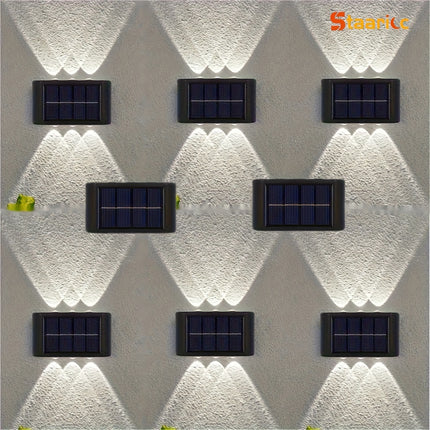 Staaricc Solar Wall Lights – Elegant Outdoor Lighting Solution
