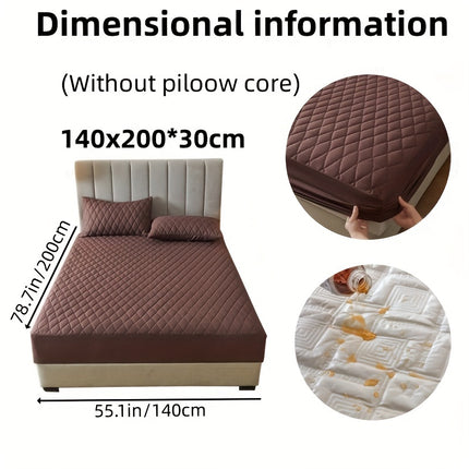 Waterproof Fitted Sheet Set - Soft & Comfortable Bedding