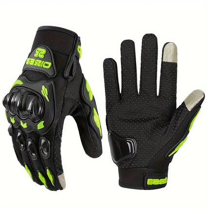 Breathable Summer Motorcycle Gloves – Non-Slip Touch Screen