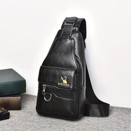 Waterproof Wear-Resistant Men's Crossbody Bag