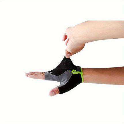 Breathable Half-Finger Sports Gloves for Cycling & Fitness
