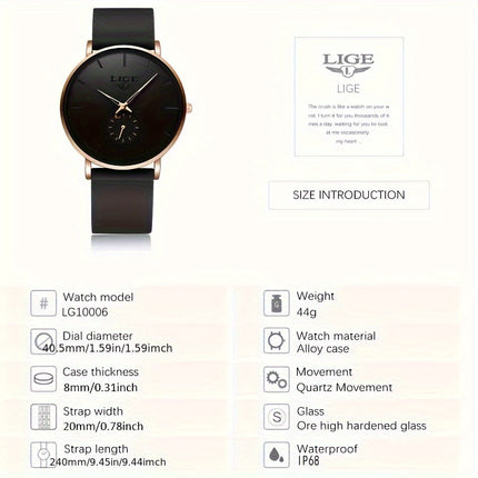 Luxury Ultra-Thin Sports Watch