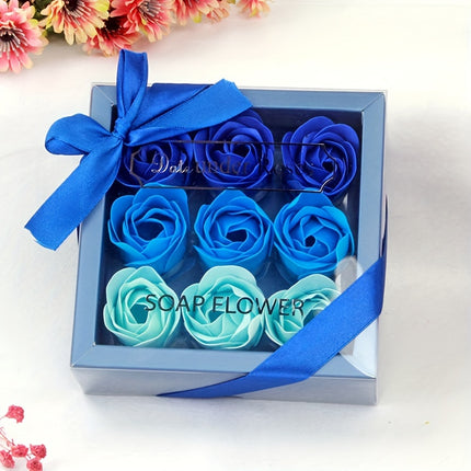 9pcs Soap Flower Gift Box – Perfect for Special Occasions