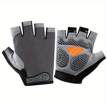 Breathable Half-Finger Sports Gloves for Cycling & Fitness
