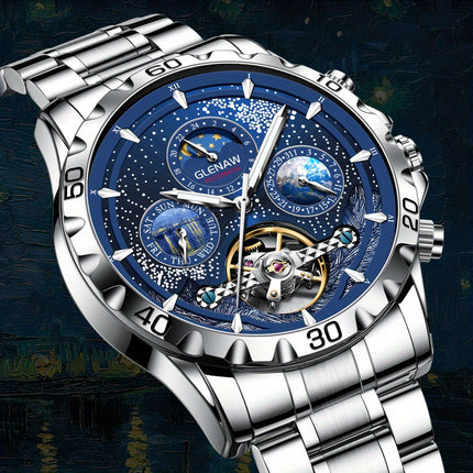 Starry Sky Multifunctional Mechanical Watch