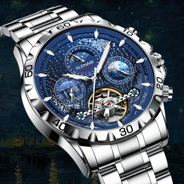 Starry Sky Multifunctional Mechanical Watch
