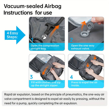 18-Inch Large Capacity Vacuum Storage Travel Bag