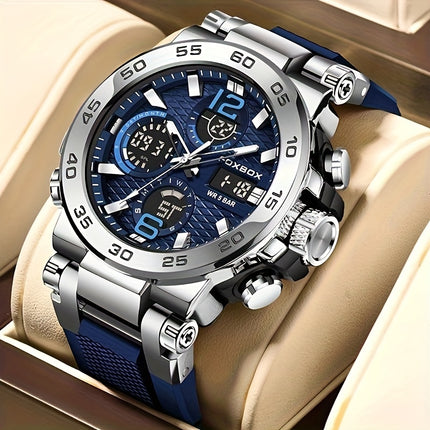 Rugged Dual Display Sports Watch