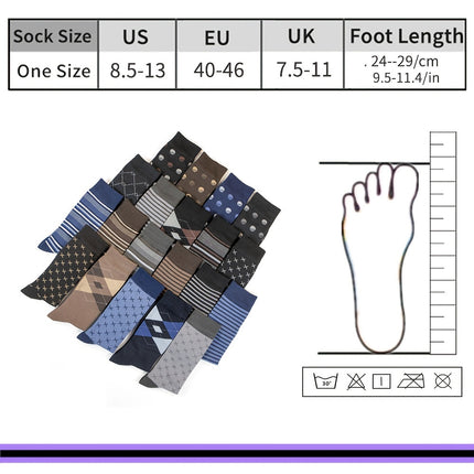 Men’s Bamboo Fiber Dress Socks