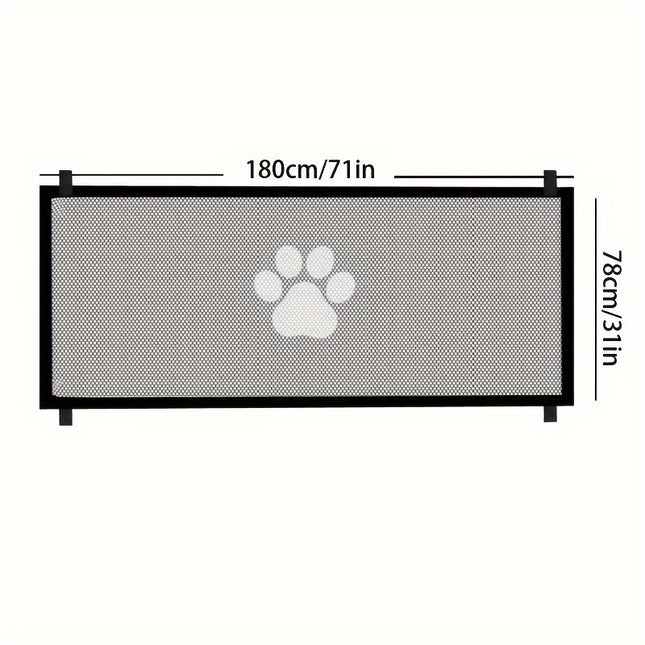 Portable Mesh Pet Gate - Monti Bargains
