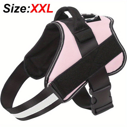 Reflective No-Pull Dog Harness with Easy-Grab Handle - Monti Bargains