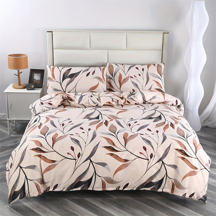 Floral Duvet Cover Set - Breathable & Cozy Bedding