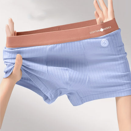 Comfortable Men's Cotton Boxer Briefs