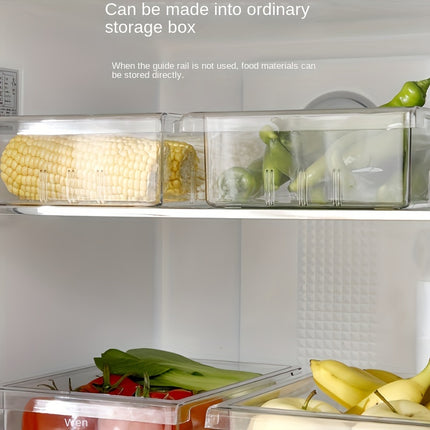 Transparent Refrigerator Hanging Storage Drawer Organizer