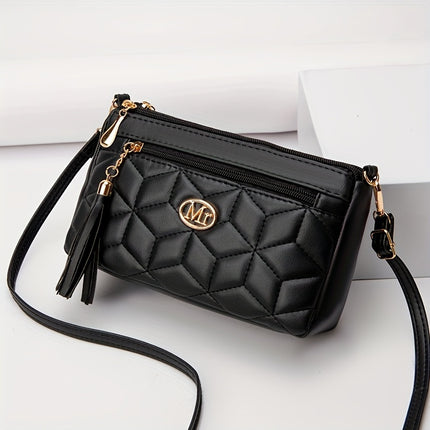 Chic Quilted Crossbody Bag for Women
