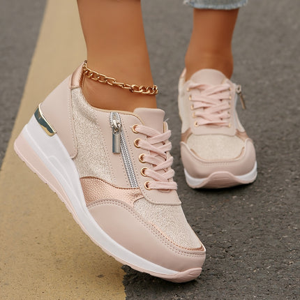 tylish Plus-Size Casual Sneakers