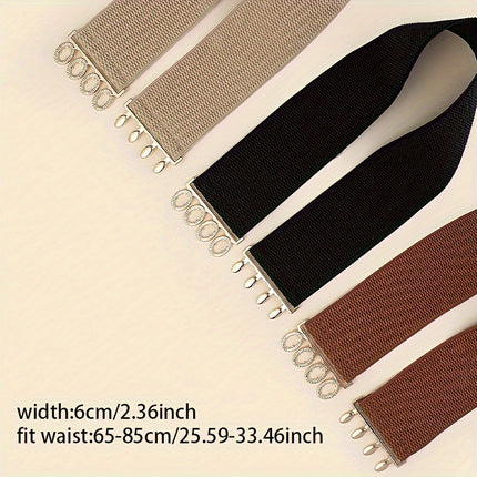3pcs Wide Elastic Belt Set