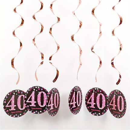 18th Birthday Swirls – Glam Up the Ceiling!