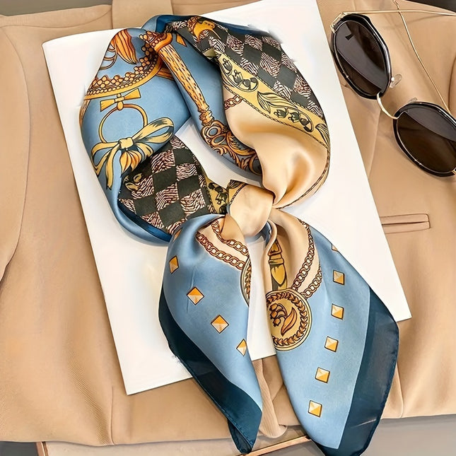 Luxurious Baroque Print Scarf