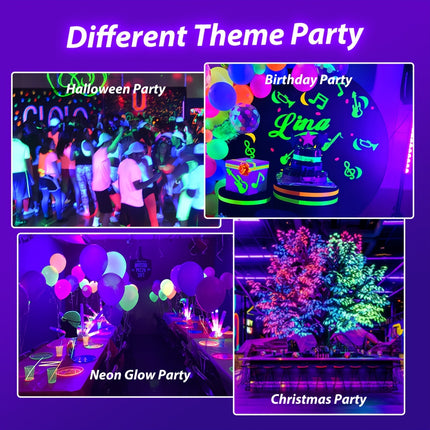 USB Blacklight Bars for Parties and Stage Effects