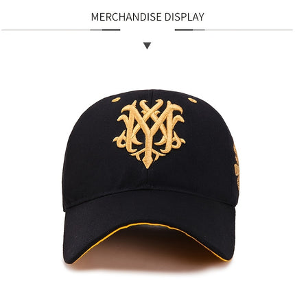 Embroidered Sunshade Baseball Cap