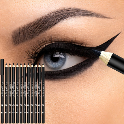 12-Piece Smudge-Proof Eyeliner Set