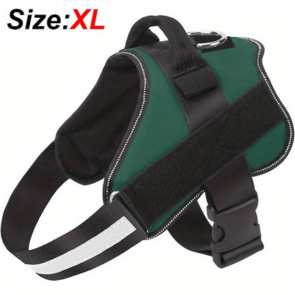 Reflective No-Pull Dog Harness with Easy-Grab Handle - Monti Bargains