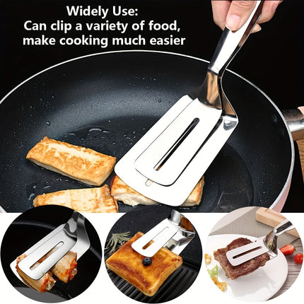 Stainless Steel Multi-Functional Barbecue & Cooking Tongs