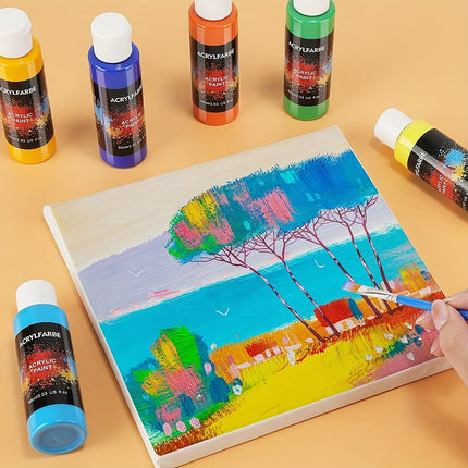 12-Bottle Acrylic Paint Set