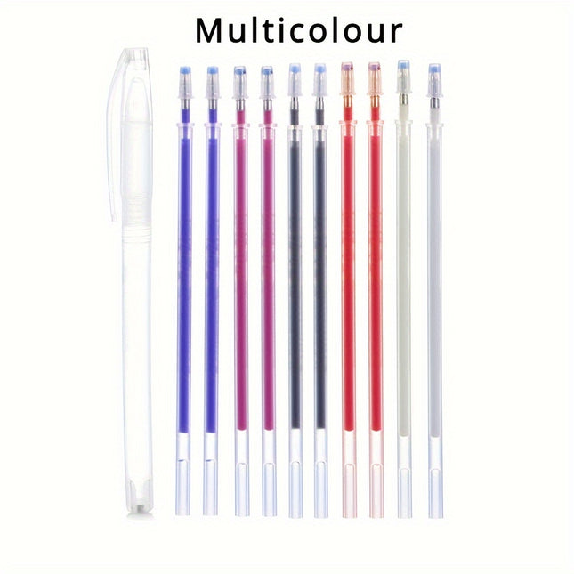 10pcs Heat Erasable Fabric Markers