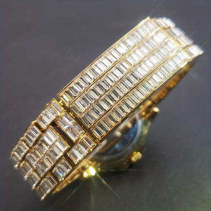 Men's Hip Hop Diamond Watch