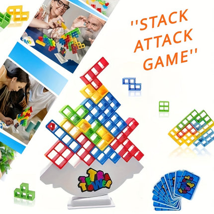 Stack Attack Game - Fun & Challenging Balance Stacking
