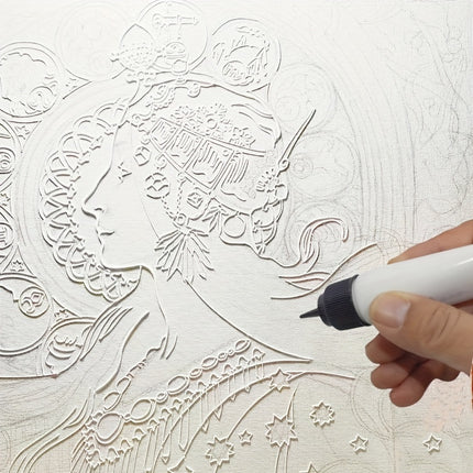 Golden 3D Texture Paste
