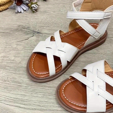 Girls' Trendy Open-Toe Sandals
