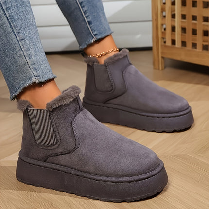 Cozy Fluffy Winter Boots
