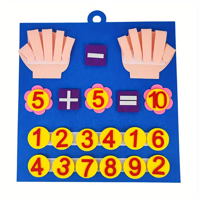 Counting Fun Felt Hand Puppets