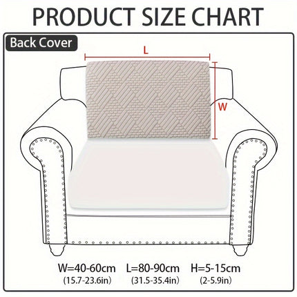 Modern Polar Fleece Sofa Slipcover - Elastic-Fit, Pet-Friendly Protector