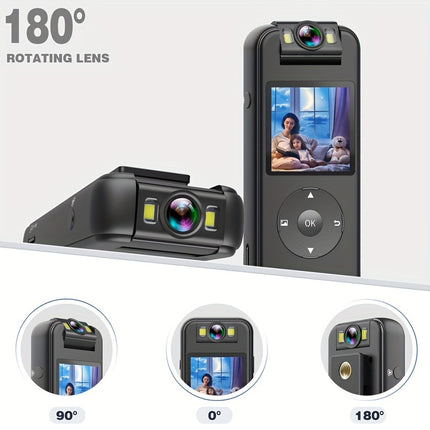 2025 Upgraded 64GB 4K WiFi Mini Camera
