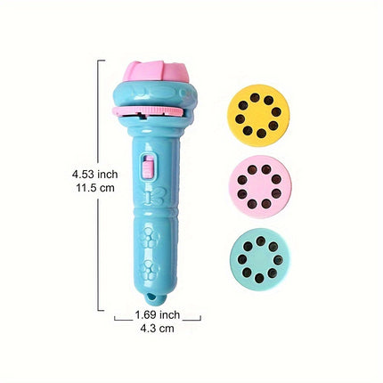 56-Pattern Projection Flashlight – Fun Learning & Play!