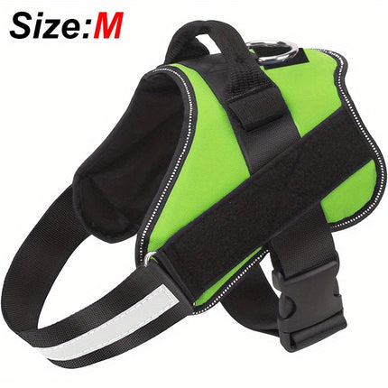 Reflective No-Pull Dog Harness with Easy-Grab Handle - Monti Bargains